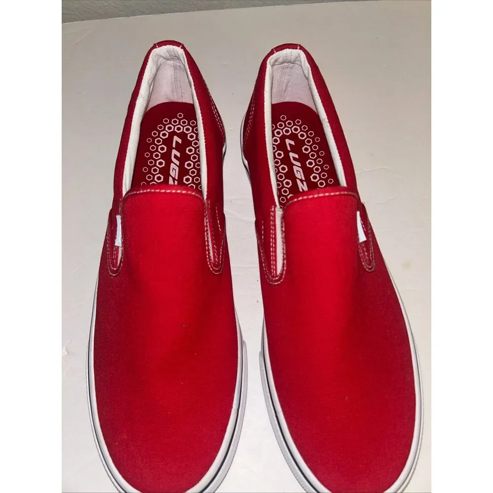 Lugz Red Slip On Men’s Size 11.5